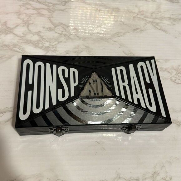 Jeffree Star X Shane Dawson Conspiracy palette & pink black pic face mirrors - Picture 5 of 12
